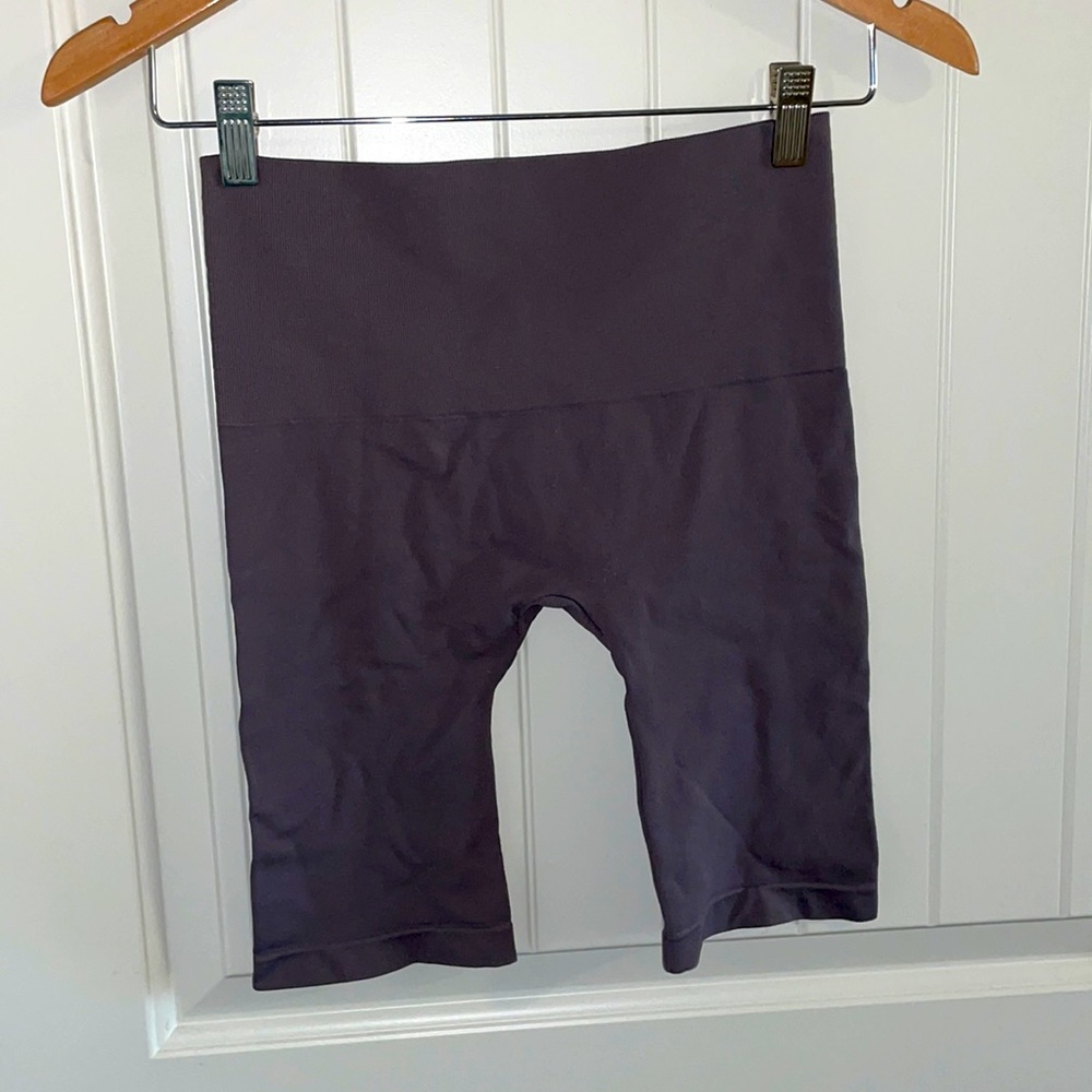 Gray Biker Shorts